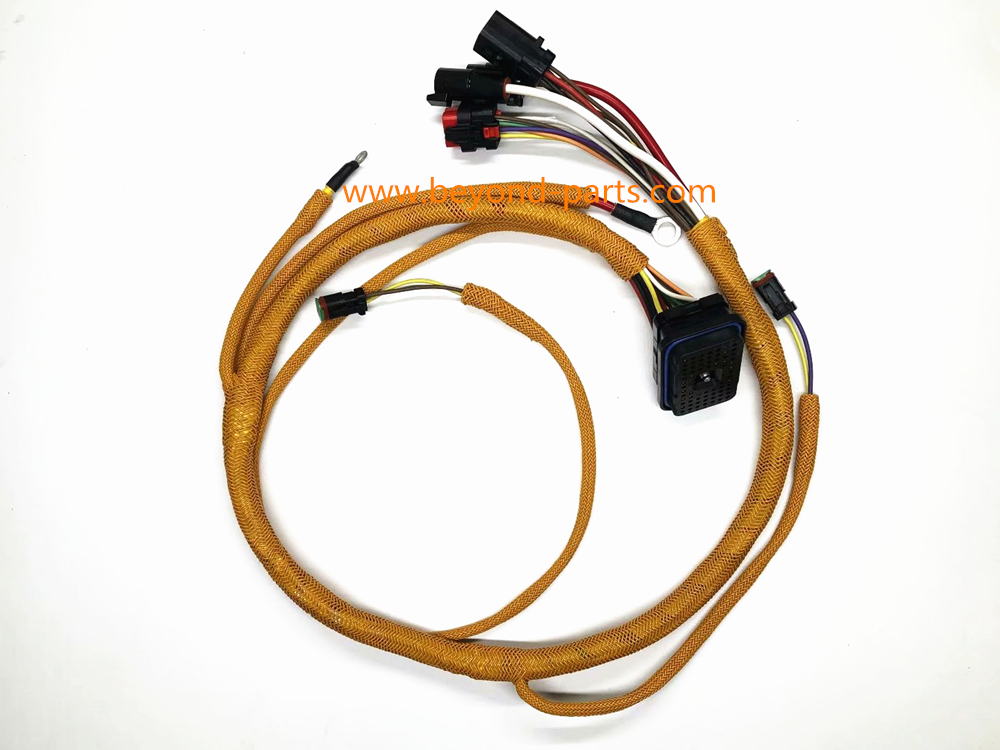 Caterpillar excavator 345C engine electric power wire harness