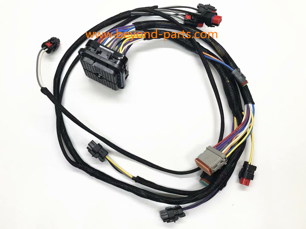 Caterpillar excavator 345D 349D C13 engine wire harness