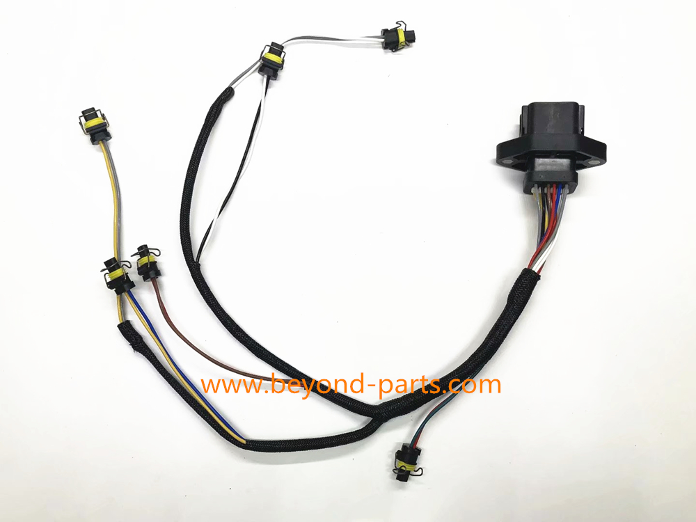 Caterpillar excavator C9 injector wire harness